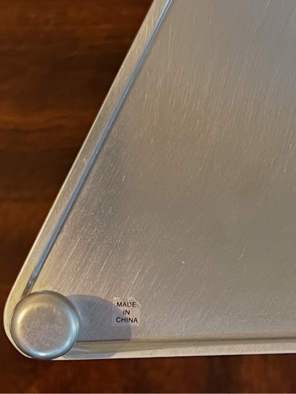Pottery Barn Brushed Stainless Steel 4x6 Photo Folio Rolodex | Vintage - Picture 8 of 8
